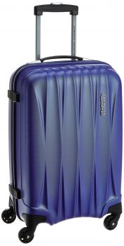 American Tourister Polycarbonate 55 cms Midnight Blue Carry-On (38W (0) 11 001)