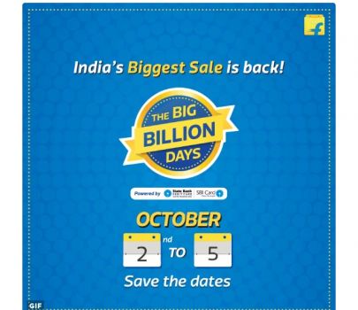 [2nd - 6th Oct] Get Ready for The Big Billion Days 