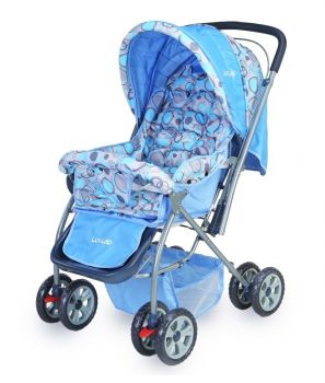 LuvLap Baby Stroller Pram Starshine Sky Blue