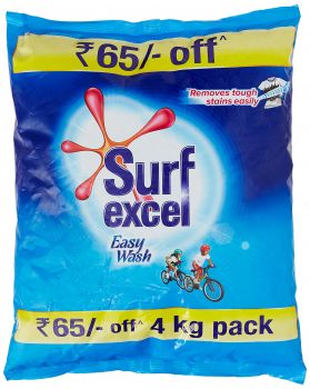 Surf Excel Easy Wash Detergent Powder - 4 kg.