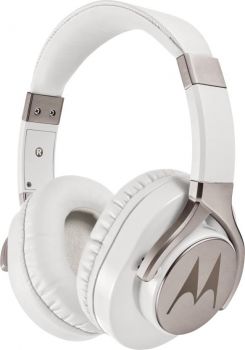 Motorola Pulse Max Wired Headset With Mic (White)