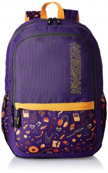 [LD] American Tourister Hashtag Purple Casual Backpack (Hashtag 03_8901836130843)