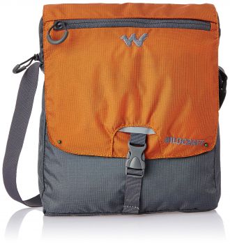 [LD] Wildcraft Nylon 15 ltrs Orange Messenger Bag