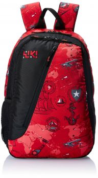 [LD] Wildcraft Moto VO Polyester Red Casual Backpack-8903338046097