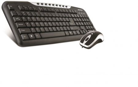 [LD] Intex DUO-313 Keyboard and Mouse Combo (Black/Silver)