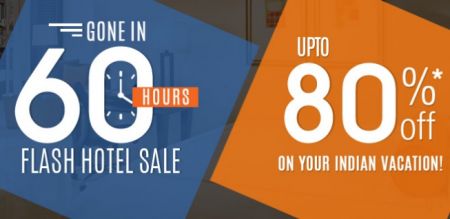 Upto 80% off on Hotel Bookings 