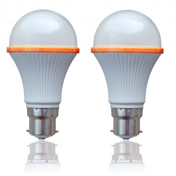 [LD] Syska LED SSK 8 Watts Unbreakable LED Bulb (Pack of 2, Cool Day Light) Made in Korea