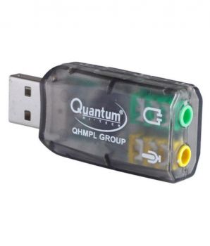 [Pre Pay] Quantum QHM 623 3D Virtual 5.1 USB Sound Card