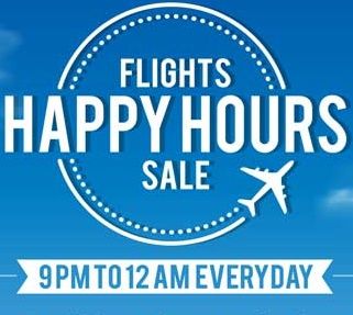 Flat Rs. 750 Cashback on Flight Bookings (No Minimum Order Value) Between 9PM - 12AM Everyday