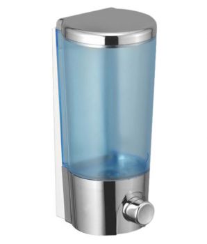 [Pre Pay] Silver and Blue Soap Dispenser - 500 ML