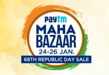Paytm Maga Bazaar From 24th - 26th 2017 