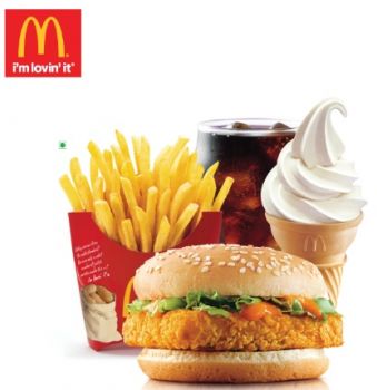 Get Free McVeggie or Mcspicy Burger on Order Above Rs.199 