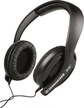 Sennheiser HD202 II Over The Ear Headphones (Black)