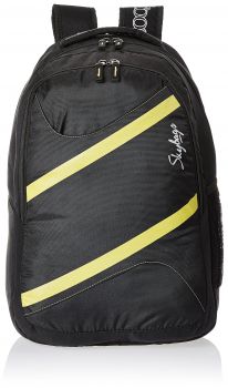 [LD] Skybags Router 26 Ltrs Black Casual Backpack (LPBPROU2BLK)