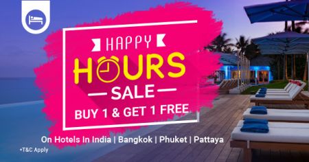 Buy 1 Get 1 Free on Select Hotels 