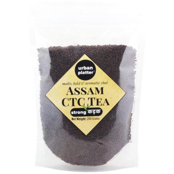 Urban Platter Kadak Assam CTC Tea [Malty, Bold & Aromatic], 200g