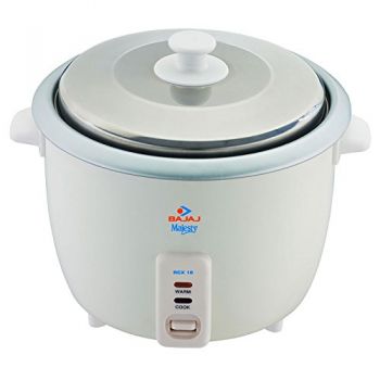 [LD] Bajaj Majesty RCX-18 550-Watt Rice Cooker (White)