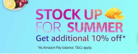 The Summer Foods Store : Purchase For Rs.500 And Get 10% Cashback (Max Rs.100) 