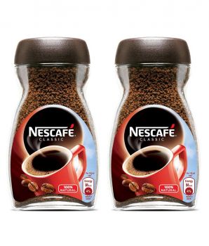 NESCAFE Classic Coffee Glass Jar 100g - Pack of 2