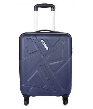 Safari Traffik-Anti Scratch Purple 4 Wheel Hard Luggage-Size Small (Below 60 Cm)