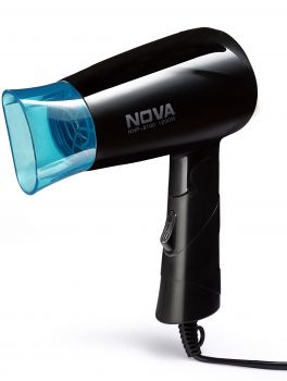 Nova Silky Shine 1200 W Hot And Cold Foldable NHP 8100/05 Hair Dryer