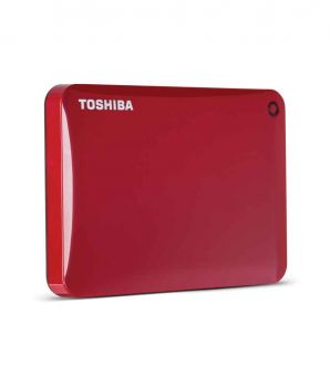 [Prepay SBI] Toshiba Canvio Connect II 1TB External Hard Drive (Red)