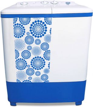 Mitashi 6.5 kg Semi Automatic Top Load Washing Machine White, Blue (MiSAWM65v10)