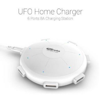 Portronics UFO 6 Ports 8A Home Charger