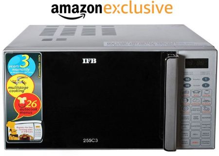 [LD] IFB 25 L Convection Microwave Oven (25SC3, Metallic Silver)