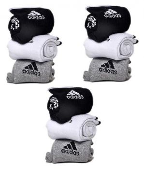 Adidas Multi Casual Ankle Length Socks - 9 Pair Pack