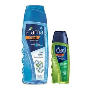 Fiama Men Cool Burst Shower Gel 250ml + Free Quick Wash 100 ml Shower Gel