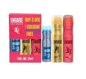 Engage Combo Buy 2 Deo and Get 1 Cologne