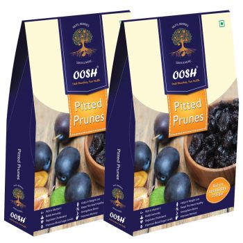 [LD] OOSH Premium California Pitted Prunes 500 G ( Value Pack Of 2 - 250 G Each)