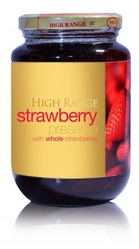 High Range Strawberry Preserve Jar, 500g