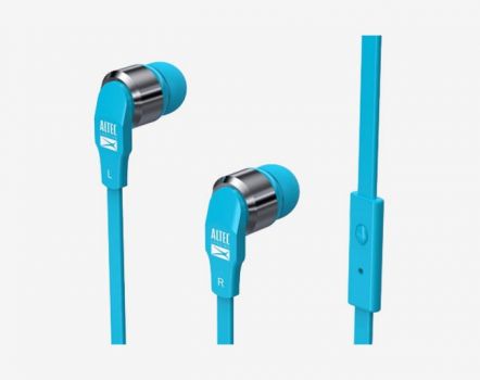 Altec Lansing MZX145-BLU In-Ear Earphone With Mic