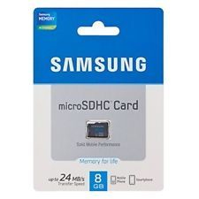 Samsung MB-MS8G MicroSD 8 GB Memory Card 8gb best for samsung mobile class 4