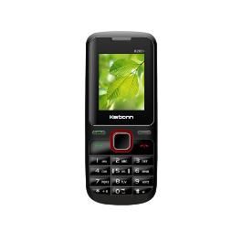 Karbonn K202+ Dual Sim Mobile Phone - Black & Red