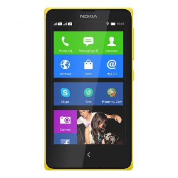 Nokia X Dual SIM Mobile Phone - Yellow