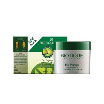 Biotique Bio Papaya Revitalizing Tan Removal Scrub - 75gm