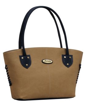 [LD] Fostelo Women's Handbag Beige FSB-366