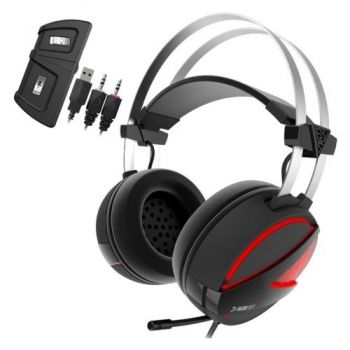 [LD] Gamdias Hebe E1 Gaming Headset With Usb/3.5Mm Jack, 40Mm Drivers, In-Line Remote And Rgb Lighting