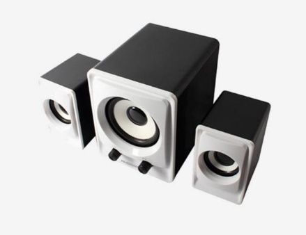 Ambrane SP-100 2.1 Channel Multimedia Speaker (Black)