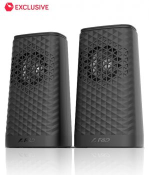 F&D V320 2.0 Speakers - Black