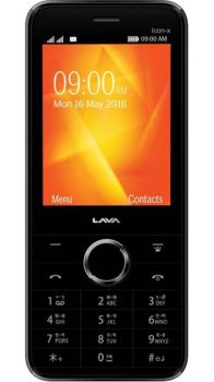 Lava Spark Icon X Black Grey Dual Sim Phone