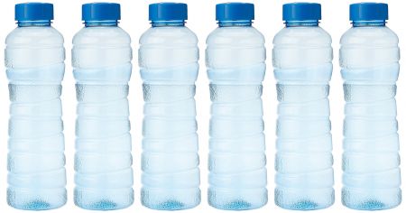 [LD] Princeware Victoria PET Fridge Bottle, 975 ml, Blue, Set of 6