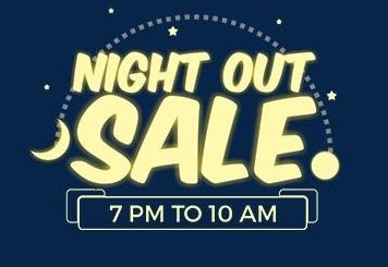Shopclues Night Out Sale- Products Under Rs. 99 + Free Shipping 7PM TO 10AM 