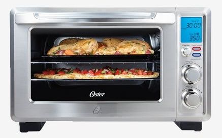 Oster TSSTTVDFL 22L Oven Toaster Grill (Silver)