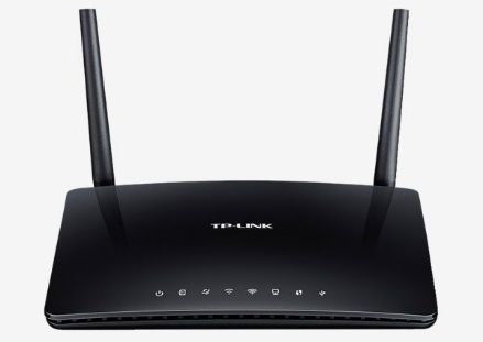 TP-Link Archer D20 AC750 Wireless Dual Band Router (Black)