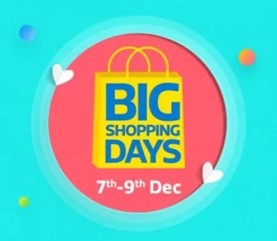 Big Shopping Days 7th - 9th Dec 