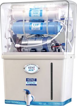 Kent Ace+ 7 L RO + UF Water Purifier (White, Blue)
